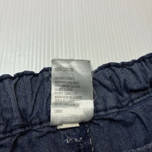 Load image into Gallery viewer, Boys Kids &amp; Co, blue cotton shorts, adjustable, GUC, size 5,  