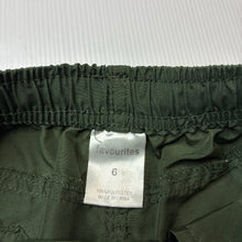 Load image into Gallery viewer, Boys Favourites, lightweight board shorts, elasticated, GUC, size 6,  