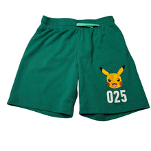 Load image into Gallery viewer, Unisex H&amp;M, Pokemon sports / activewear shorts, elasticated, GUC, size 7-8,  