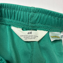 Load image into Gallery viewer, Unisex H&amp;M, Pokemon sports / activewear shorts, elasticated, GUC, size 7-8,  