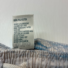 Load image into Gallery viewer, Boys Anko, lightweight board shorts, elasticated, sharks, EUC, size 7,  