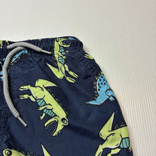 Load image into Gallery viewer, Boys Tilt, lightweight baord shorts, elasticated, dinosaurs, FUC, size 2,  