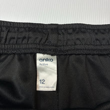 Load image into Gallery viewer, Boys Anko, black sports / activewear shorts, GUC, size 12,  