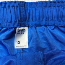 Load image into Gallery viewer, Boys Anko, lightweight board shorts, elasticated, EUC, size 10,  