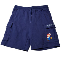 Load image into Gallery viewer, Boys Nintendo, Super Mario cargo shorts, elasticated, EUC, size 10,  