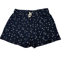 Load image into Gallery viewer, Girls Anko, navy cotton shorts, elasticated, FUC, size 8,  