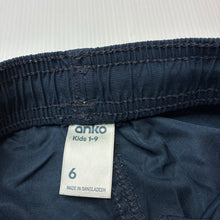 Load image into Gallery viewer, Boys Anko, lightweight board shorts, elasticated, FUC, size 6,  