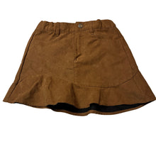 Load image into Gallery viewer, Girls H&amp;M, faux suede skirt, adjustable, L: 28.5cm, EUC, size 7,  