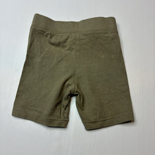 Load image into Gallery viewer, Girls Anko, green stretchy bike shorts, GUC, size 6,  