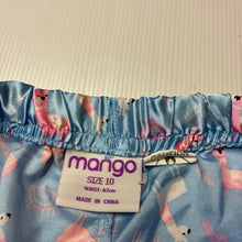 Load image into Gallery viewer, Girls Mango, lightweight pyjama shorts, llamas, EUC, size 10,  