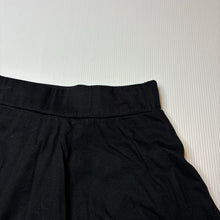 Load image into Gallery viewer, Girls Anko, black cotton skirt, built-in shorts, elasticated, EUC, size 7,  