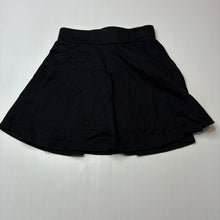 Load image into Gallery viewer, Girls Anko, black cotton skirt, built-in shorts, elasticated, EUC, size 7,  