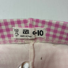 Load image into Gallery viewer, Girls Cotton On, checked stretchy bike shorts, EUC, size 9-10,  