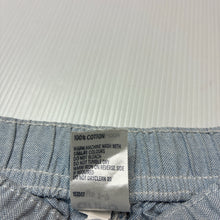 Load image into Gallery viewer, Boys Anko, blue cotton shorts, elasticated, GUC, size 5,  