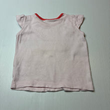 Load image into Gallery viewer, Girls Mothercare, cotton tee / top, fish, GUC, size 00,  