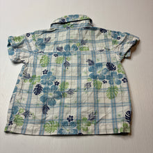 Load image into Gallery viewer, Boys Target, lightweight cotton short sleeve shirt, GUC, size 00,  