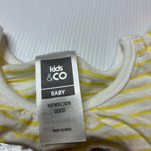 Load image into Gallery viewer, Girls Kids &amp; Co, striped cotton tee / top, EUC, size 0000,  