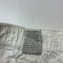 Load image into Gallery viewer, Girls Target, embroidered lightweight cotton shorts, elasticated, GUC, size 00,  