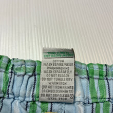 Load image into Gallery viewer, Boys Target, checked cotton shorts, adjustable, FUC, size 1,  