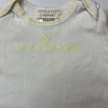 Load image into Gallery viewer, Girls Jenni Kayne, embroidered cotton bodysuit / romper, GUC, size 000,  