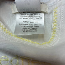 Load image into Gallery viewer, Girls Jenni Kayne, embroidered cotton bodysuit / romper, GUC, size 000,  