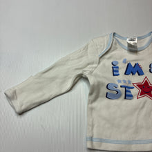Load image into Gallery viewer, Boys Baby Biz, soft cotton long sleeve top, EUC, size 00,  