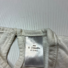 Load image into Gallery viewer, Girls Target, white cotton &amp; silver spot tee / top, FUC, size 000,  
