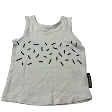 Load image into Gallery viewer, Unisex thankyou., stretchy singlet top, FUC, size 00,  