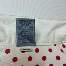 Load image into Gallery viewer, Girls Pumpkin Patch, vintage white denim jacket, light marks left sleeve, FUC, size 7,  
