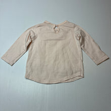 Load image into Gallery viewer, Girls Target, pink cotton long sleeve top, FUC, size 00,  