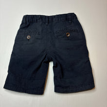 Load image into Gallery viewer, Boys THREADBOYS, blue cotton shorts, adjustable, GUC, size 5-6,  