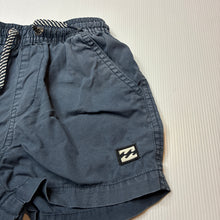Load image into Gallery viewer, Boys Billabong, lightweight shorts, elasticated, wash fade, FUC, size 2,  
