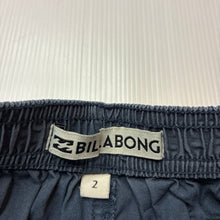 Load image into Gallery viewer, Boys Billabong, lightweight shorts, elasticated, wash fade, FUC, size 2,  