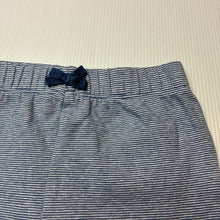 Load image into Gallery viewer, Unisex Target, stripe stretchy shorts, elasticated, GUC, size 00,  