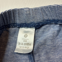 Load image into Gallery viewer, Unisex Target, stripe stretchy shorts, elasticated, GUC, size 00,  