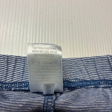 Load image into Gallery viewer, Unisex Target, stripe stretchy shorts, elasticated, GUC, size 00,  