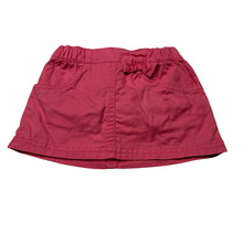 Load image into Gallery viewer, Girls ZY baby, pink cotton skirt, elasticated, built-in nappy cover, GUC, size 00,  