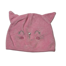 Load image into Gallery viewer, Girls Dymples, pink velour hat / beanie, GUC, size 0,  