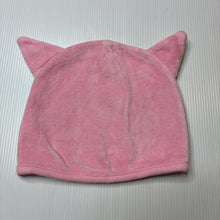 Load image into Gallery viewer, Girls Dymples, pink velour hat / beanie, GUC, size 0,  