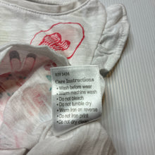 Load image into Gallery viewer, Girls Dymples, cotton top, rabbit, FUC, size 000,  