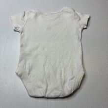 Load image into Gallery viewer, Unisex St Bernard, cotton bodysuit / romper, carrot, GUC, size 00,  