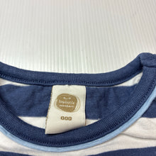 Load image into Gallery viewer, Boys Tiny Little Wonders, striped cotton singlet / tank top, GUC, size 000,  
