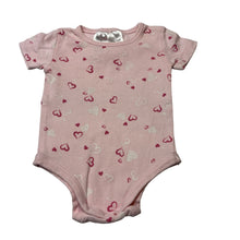 Load image into Gallery viewer, Girls Tiny Little Wonders, pink cotton bodysuit / romper, FUC, size 000,  