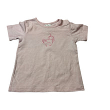 Load image into Gallery viewer, Girls Target, pink tee / top, unicorn, FUC, size 00,  