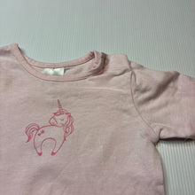 Load image into Gallery viewer, Girls Target, pink tee / top, unicorn, FUC, size 00,  