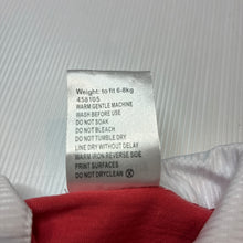 Load image into Gallery viewer, Boys Baby Baby, coral &amp; white polo top, GUC, size 00,  