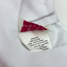 Load image into Gallery viewer, Girls LJ Fashions, lined party dress, butterflies, GUC, size 12 months, L: 44cm