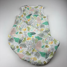 Load image into Gallery viewer, Unisex Baby Sleeptime, wadded cotton sleeping bag, L: 73cm, FUC, size 0-1,  