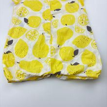 Load image into Gallery viewer, Girls Seed, lightweight cotton romper, fruit, EUC, size 00,  