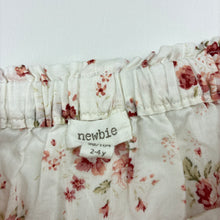 Load image into Gallery viewer, Girls newbie, lightweight organic cotton floral maxi skirt, adjustable, L: 39cm, EUC, size 2-4,  